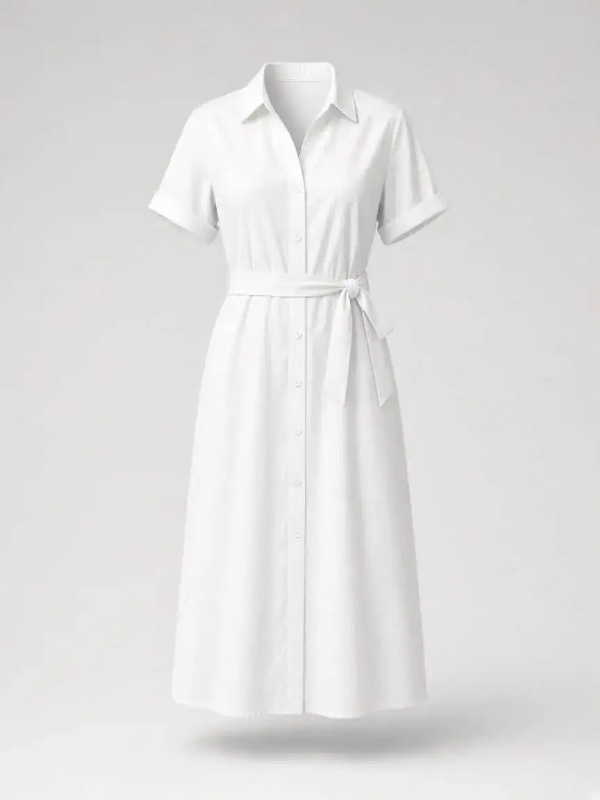 Cedar Shirt Dress product photography
