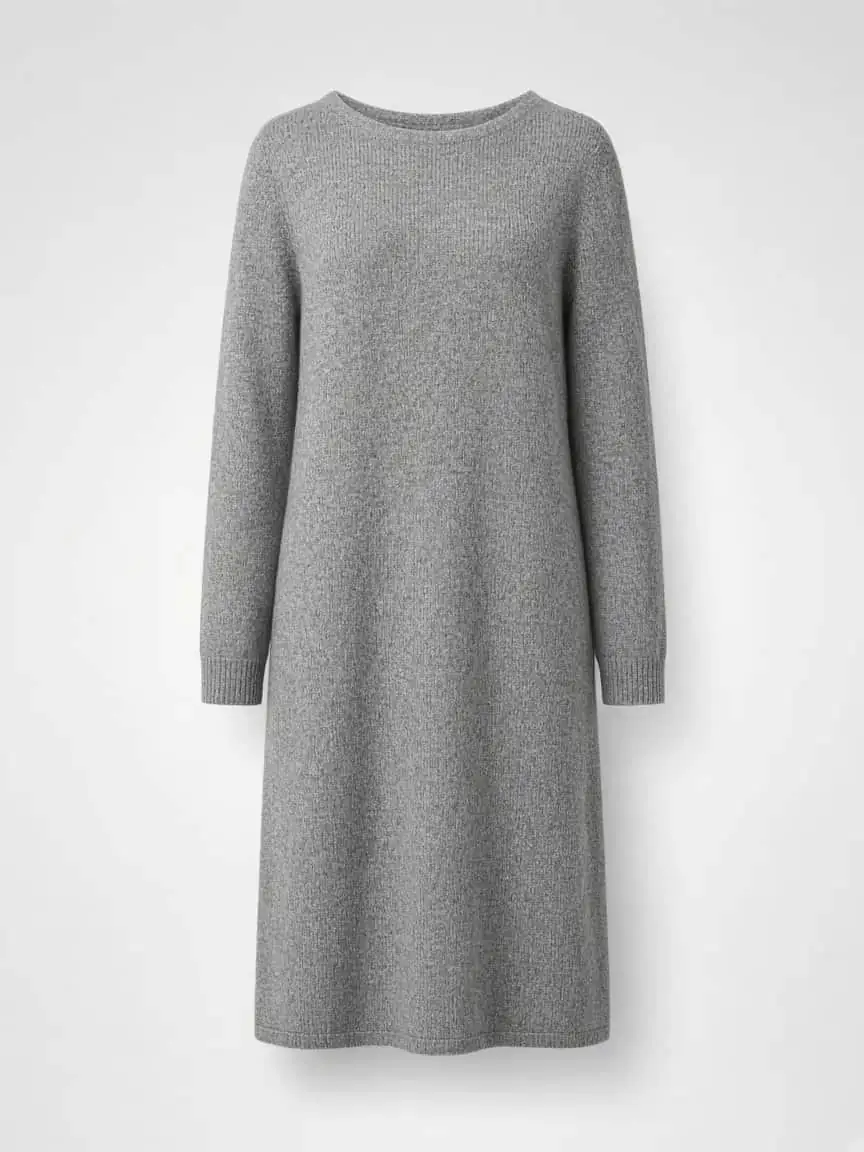 Maple Knit Shift Dress product photography
