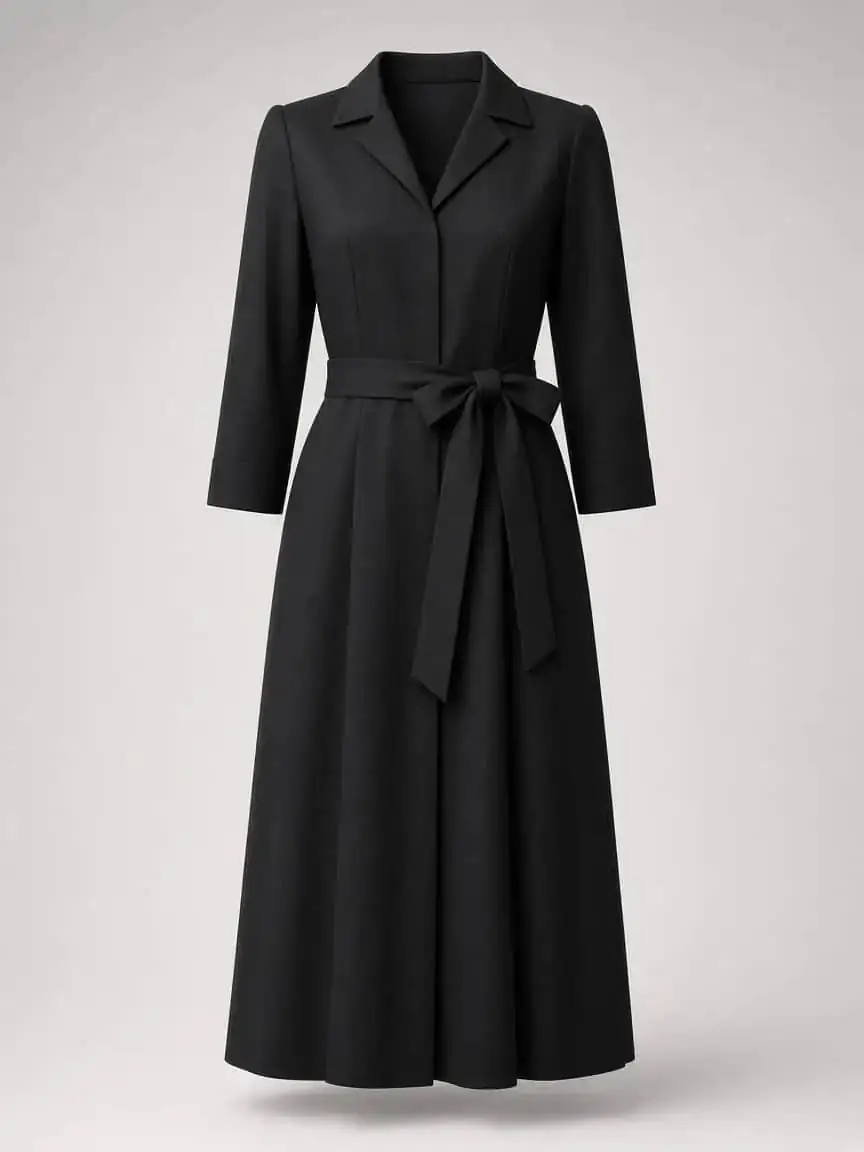 Oakmont Belted Dress product photography