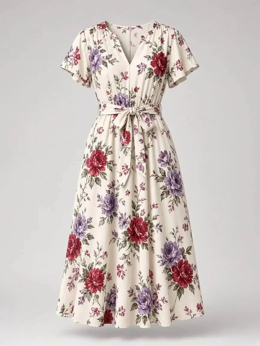 Willowfield Day Dress product photography