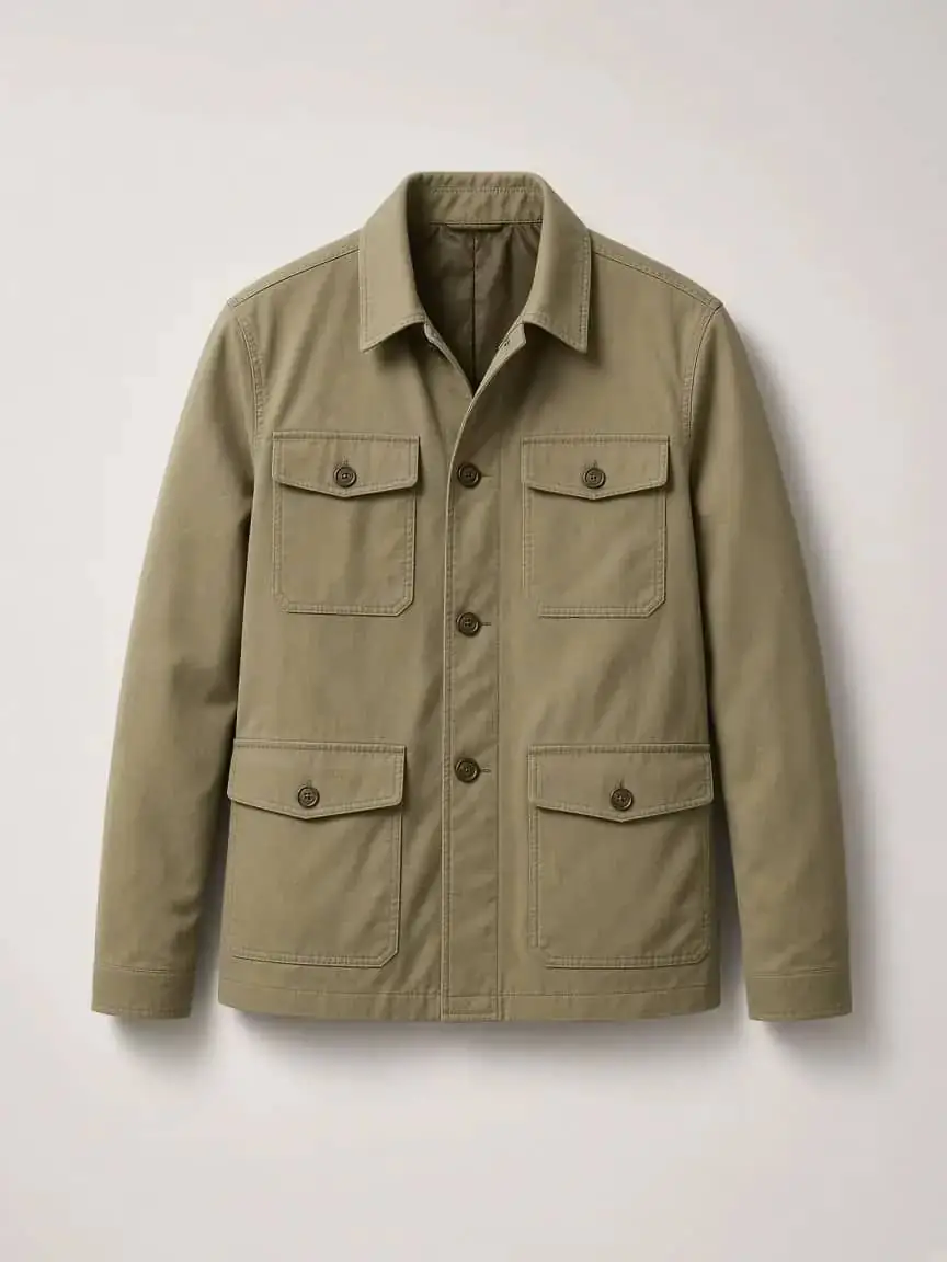 Ashmont Field Jacket product photography
