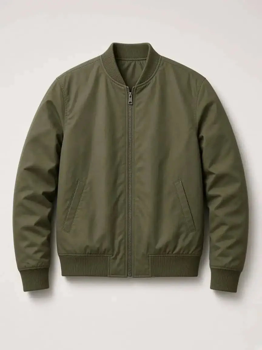 Cliffside Bomber Jacket product photography