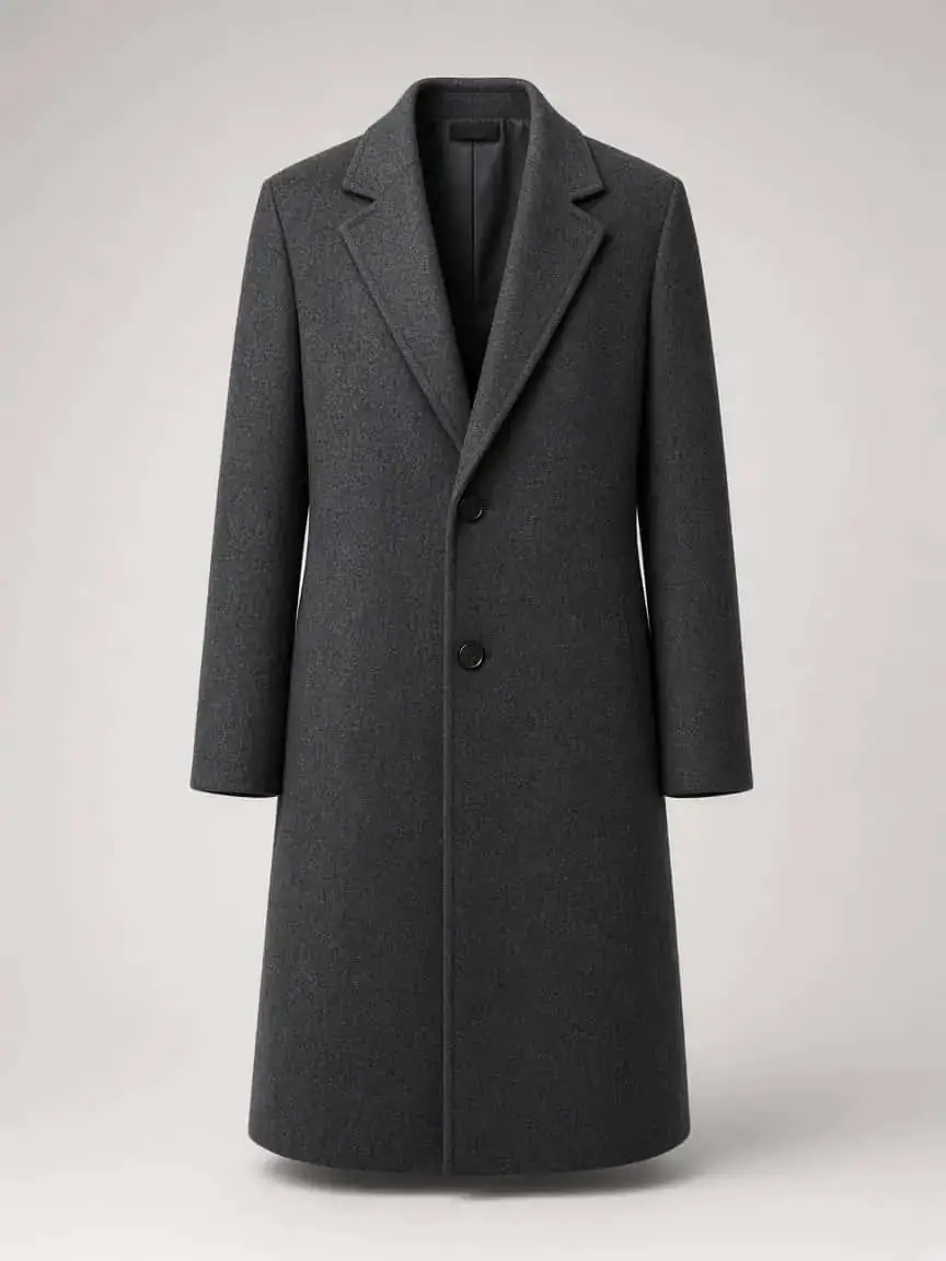 Glassford Overcoat product photography