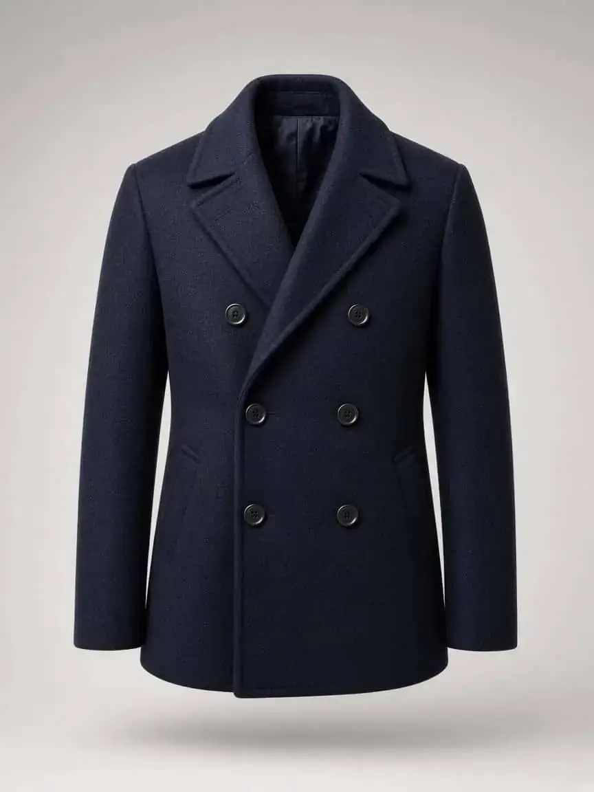 Harbor Peacoat product photography