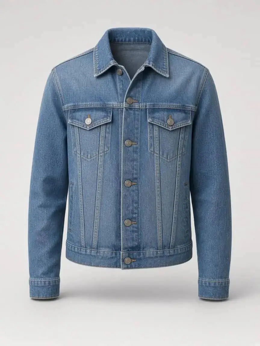 Parkline Denim Trucker product photography