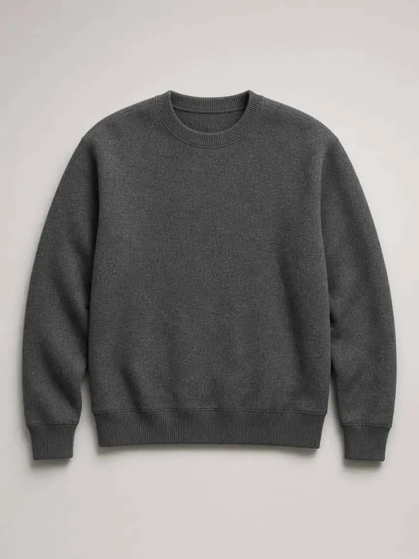 Barrens Fleece Crew product photography