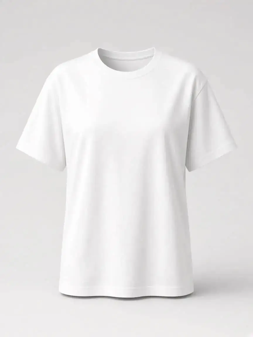Birch Boxy Tee product photography