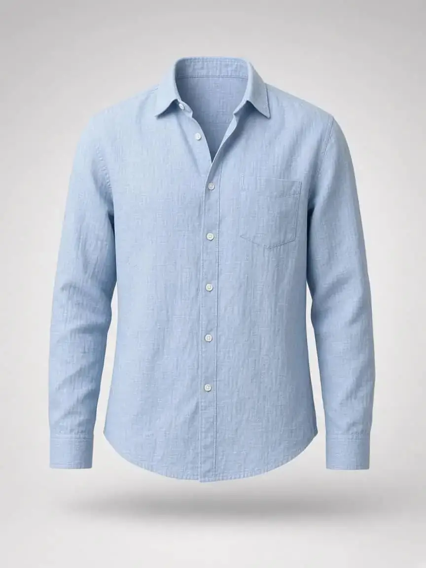 Clearwater Linen Shirt product photography