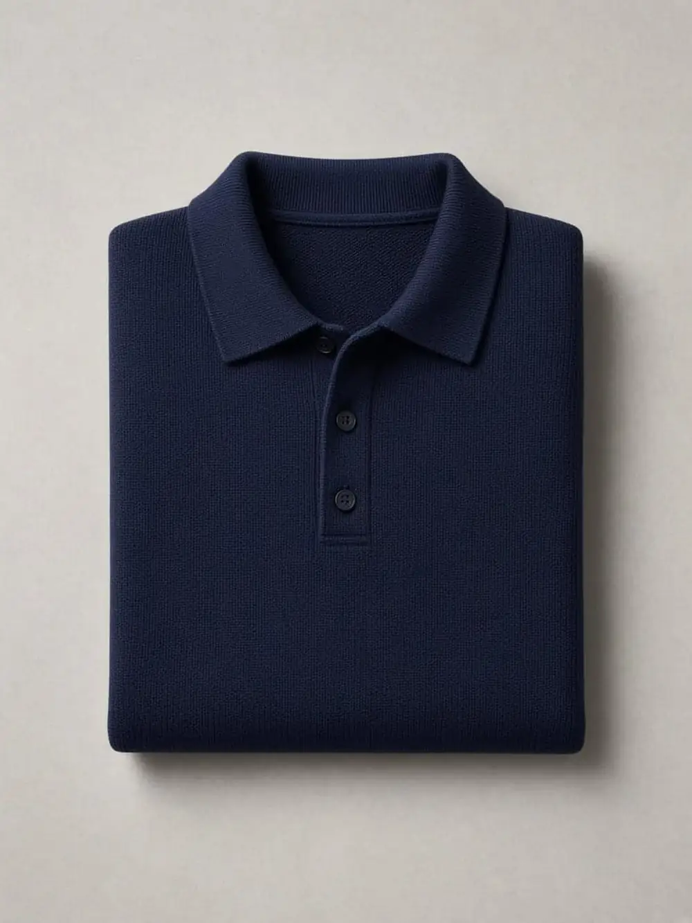 Loomstone Knit Polo product photography